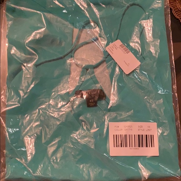 J. Crew Solid V-Neck Racerback Camisole - Picture 3 of 3